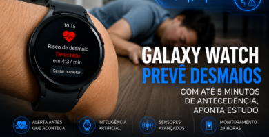 galaxy watch prevê desmaios